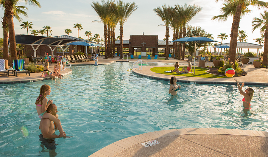 Community pool at Verrado in Phoenix