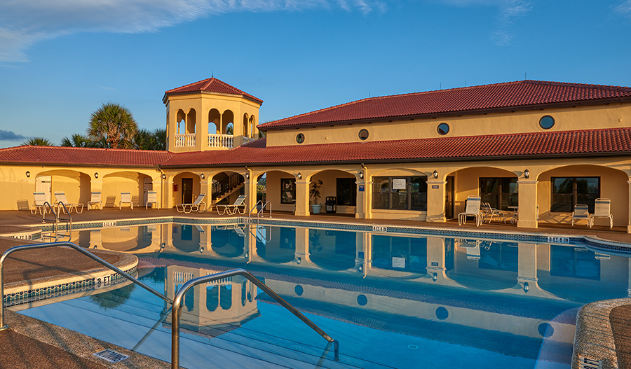 Los Lagos At Matanzas Shores Clubhouse pool of Los Lagos At Matanzas Shores in JAX