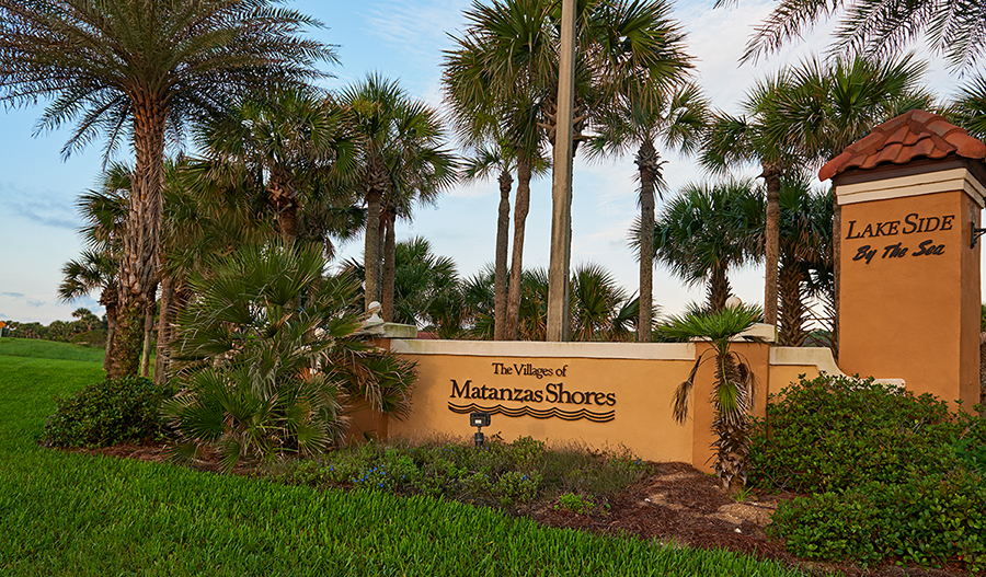 Los Lagos At Matanzas Shores Monument of Los Lagos At Matanzas Shores in JAX