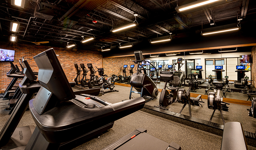 Exercise room at Harmony