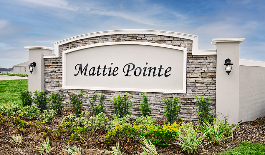 Monument at Mattie Pointe