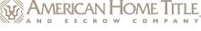 American Home Title Company Logo