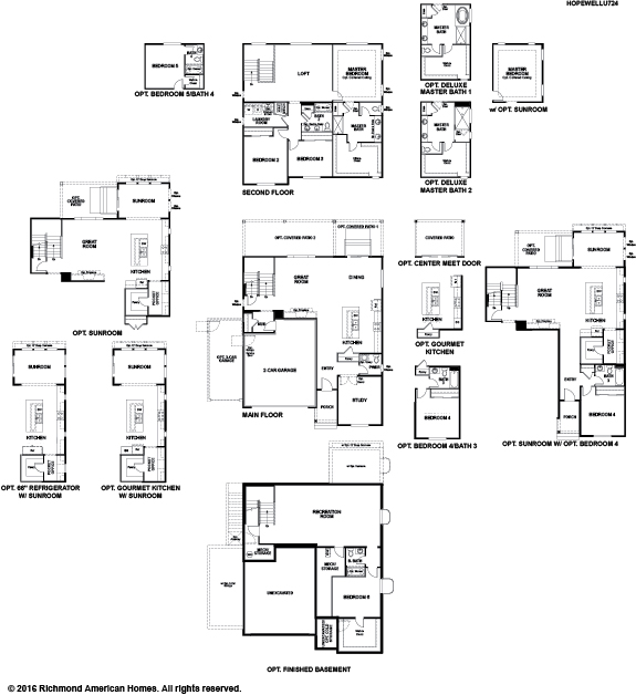 The Hopewell floor plan