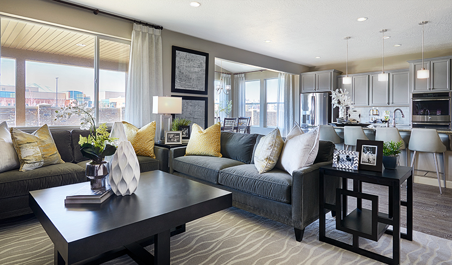 The Coronado Greatroom in the Coronado floor plan