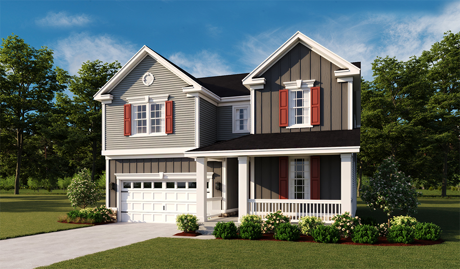 Coronado floor plan at Keswick Richmond American Homes