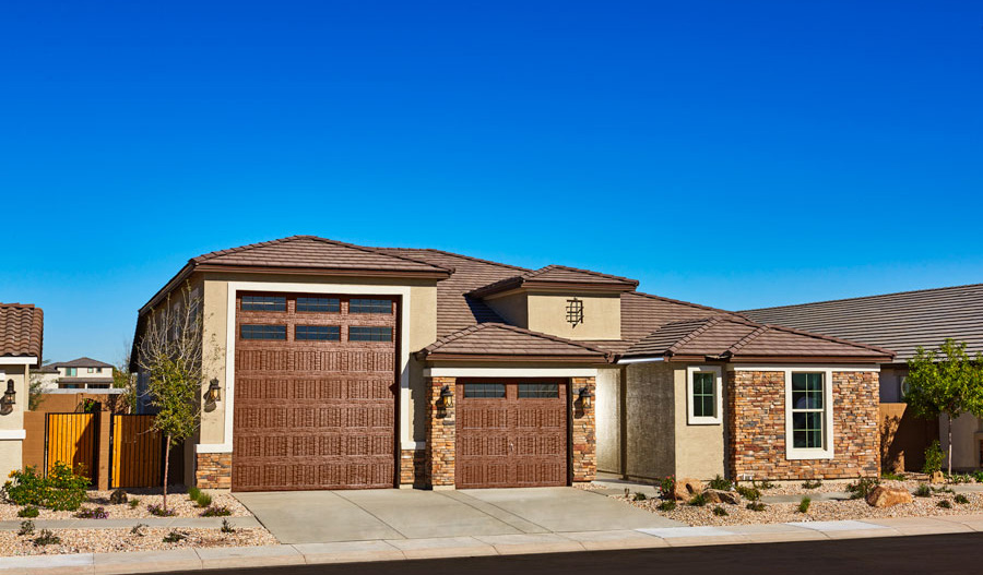 Exterior of the Deacon plan in Tuscano in Phoenix