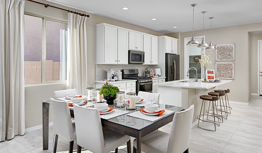 Kitchen of the Sunstone plan in PHX
