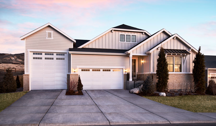Exterior of the Harris floor plan in Cobblestone