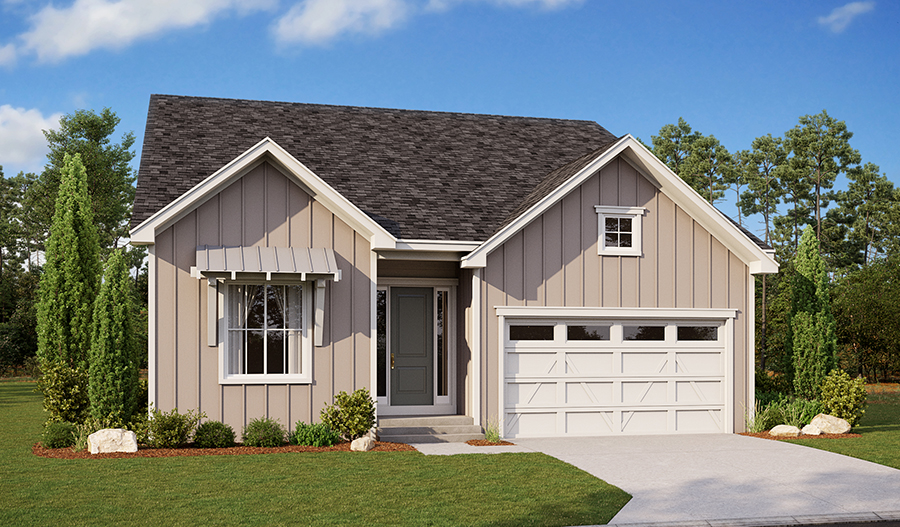 The Verde - Elevation A Exterior A of the Verde floor plan