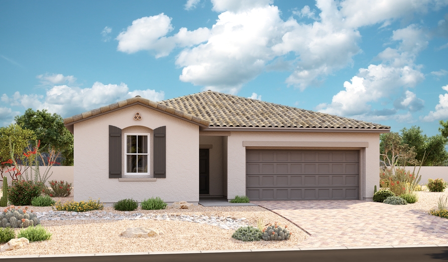 The Sarah - Elevation A Exterior A of the Sarah floor plan
