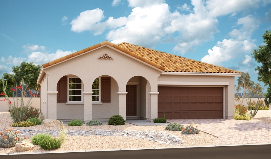 The Anika - Elevation A Exterior A of the Anika floor plan