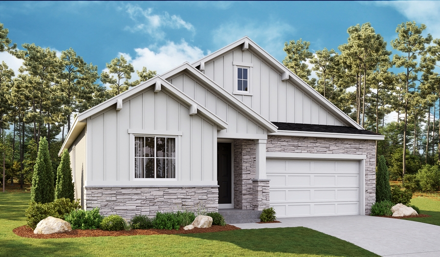The Avalon - Elevation D Exterior D of the Avalon floor plan
