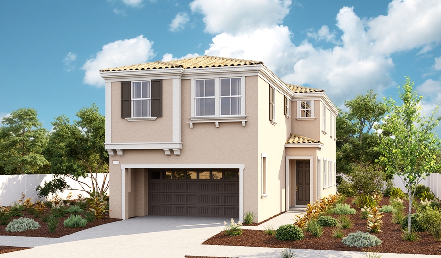 Livingston floor plan at Wisteria at Shady Trails Richmond American Homes