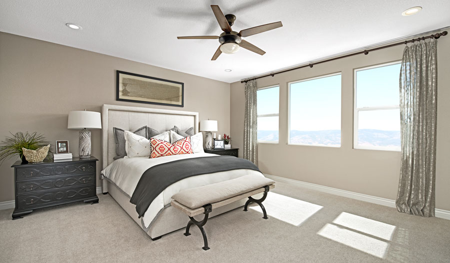 Owner's bedroom of the Sienna plan in Bay Area