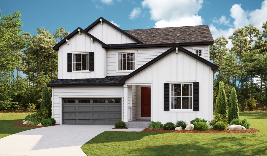 The Hopewell - Elevation A Exterior A of the Hopewell floor plan