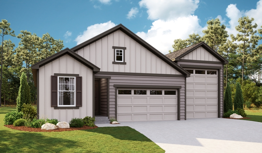 Bronze floor plan at Windsor Villages at Ptarmigan Richmond American