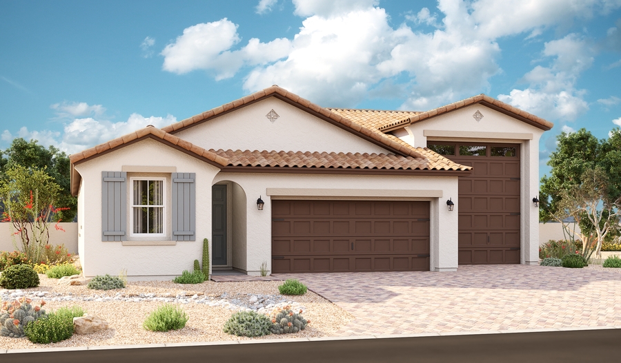 Bronze floor plan at The Preserve at The Lakes at Rancho El Dorado