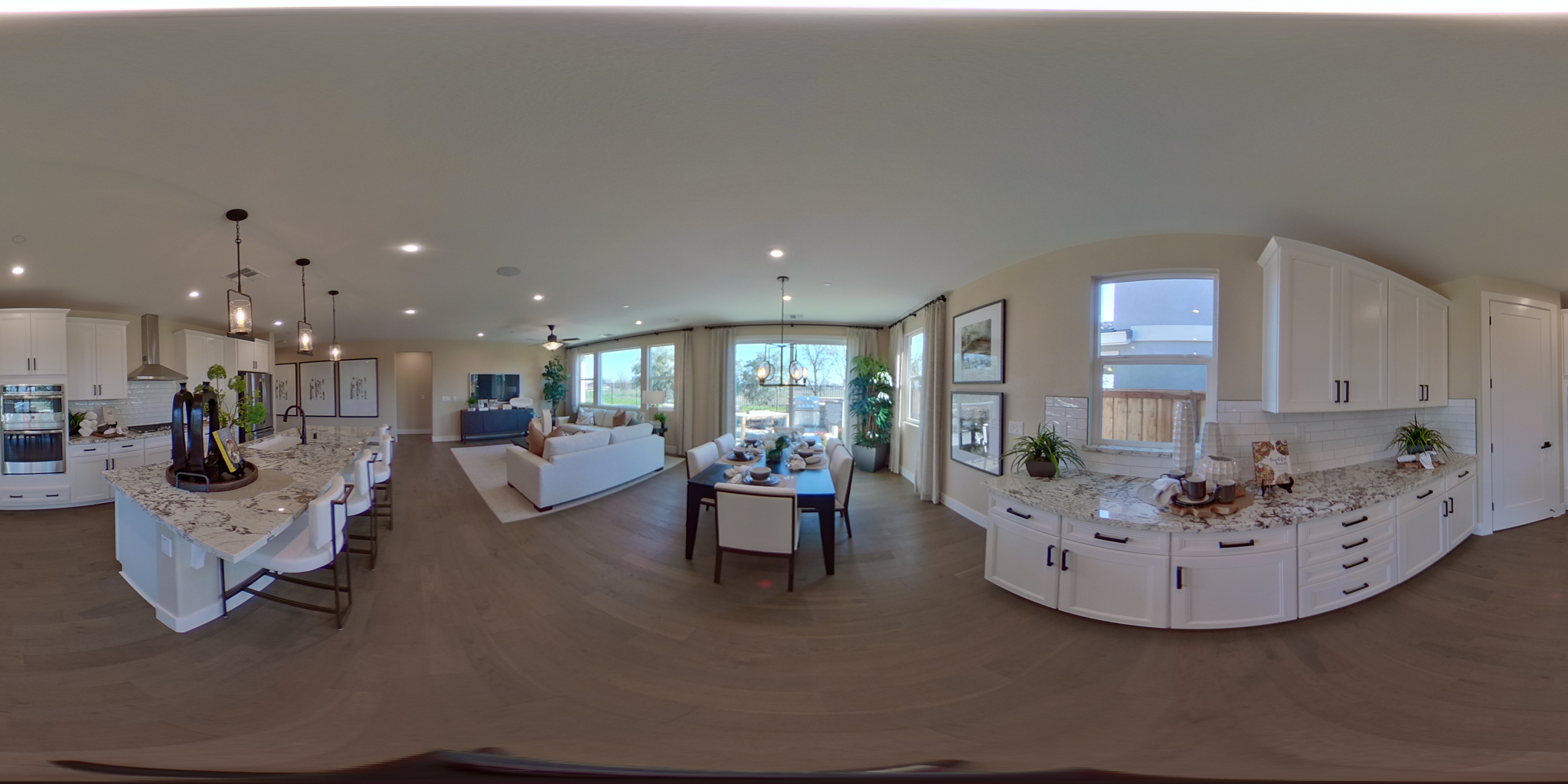 The Chandler Dining room of the Chandler plan