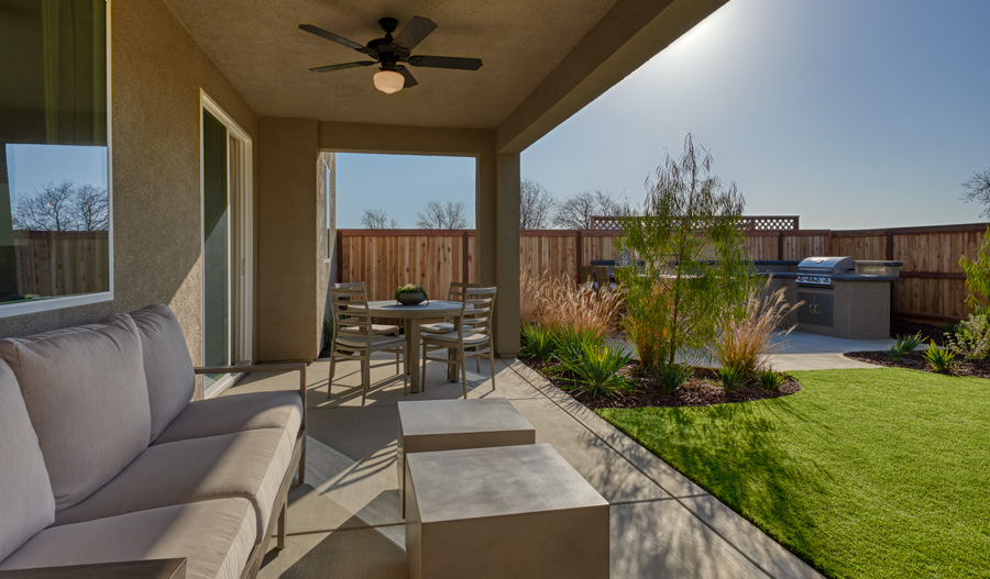 The Beaumont Backyard of the beaumont plan