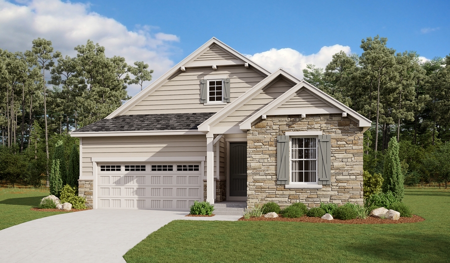 The Arlington Elevation A Exterior A of the Arlington plan