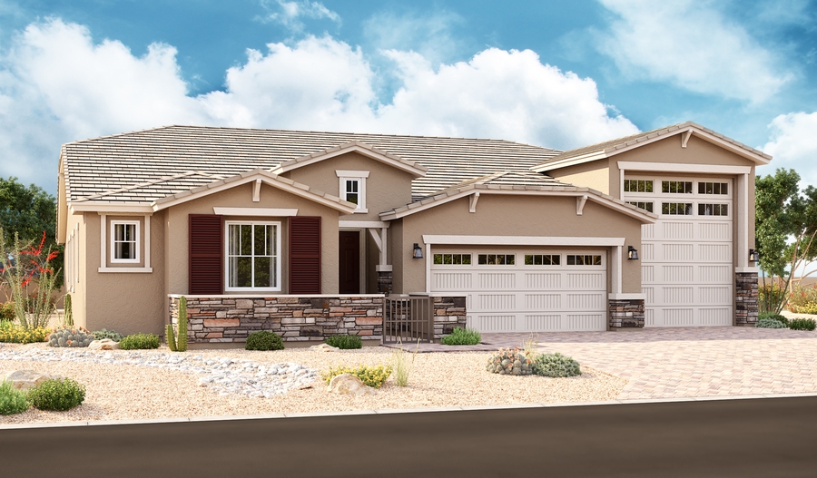 Exterior B Of the Harley plan