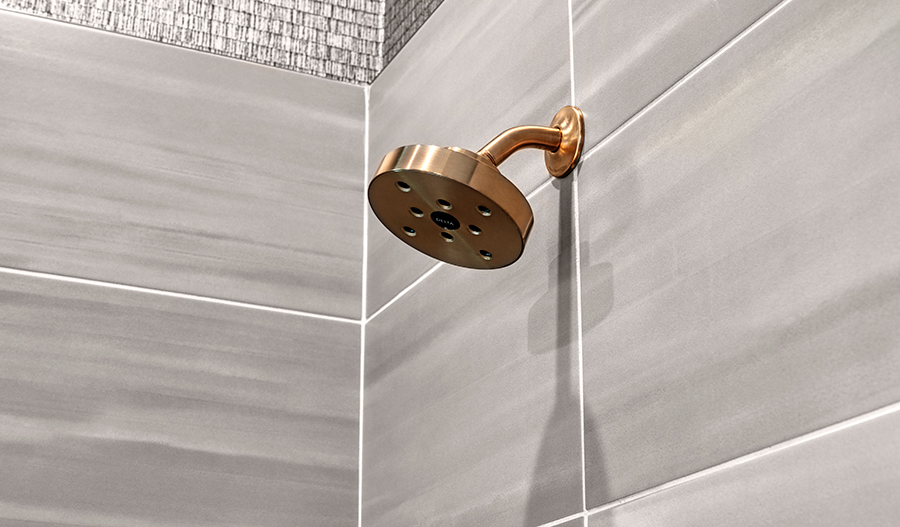The Decker Shower detail of the Decker plan