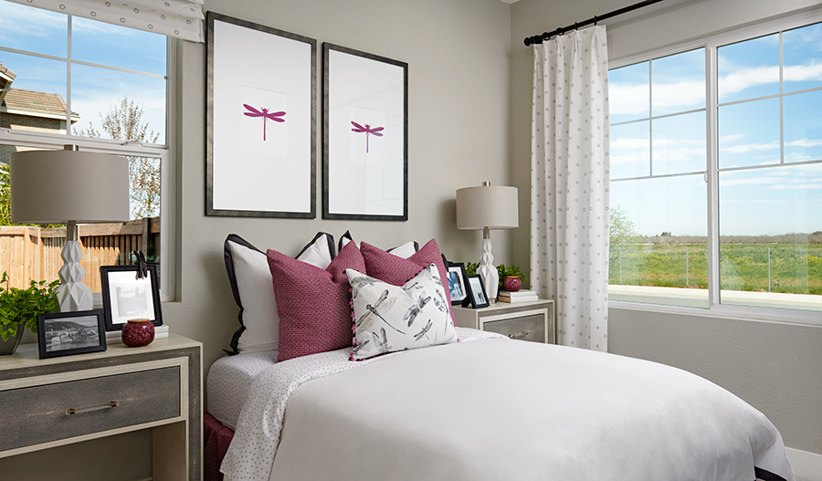 The Decker Bedroom of the Decker plan