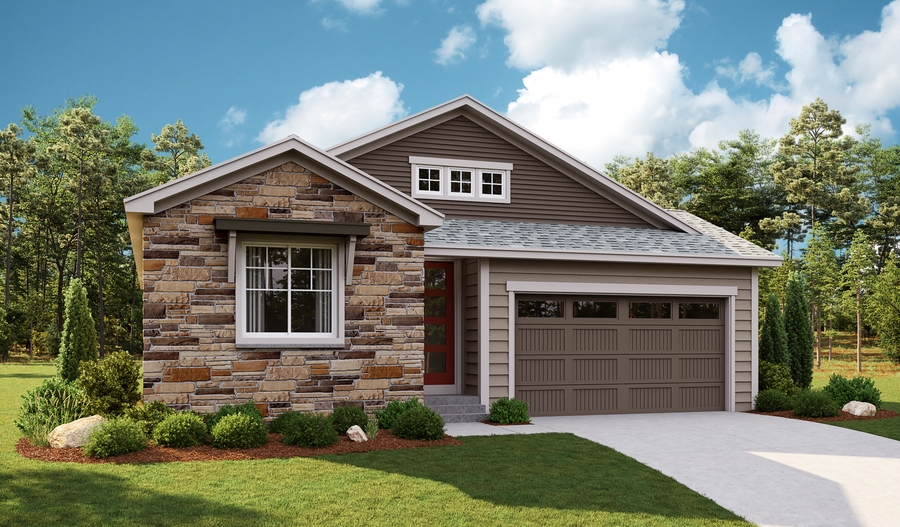 The Avalon Elevation A Exterior A of the Avalon plan