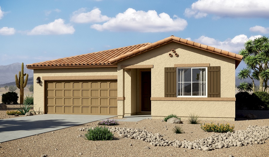 Artist rendering of the Arlington home