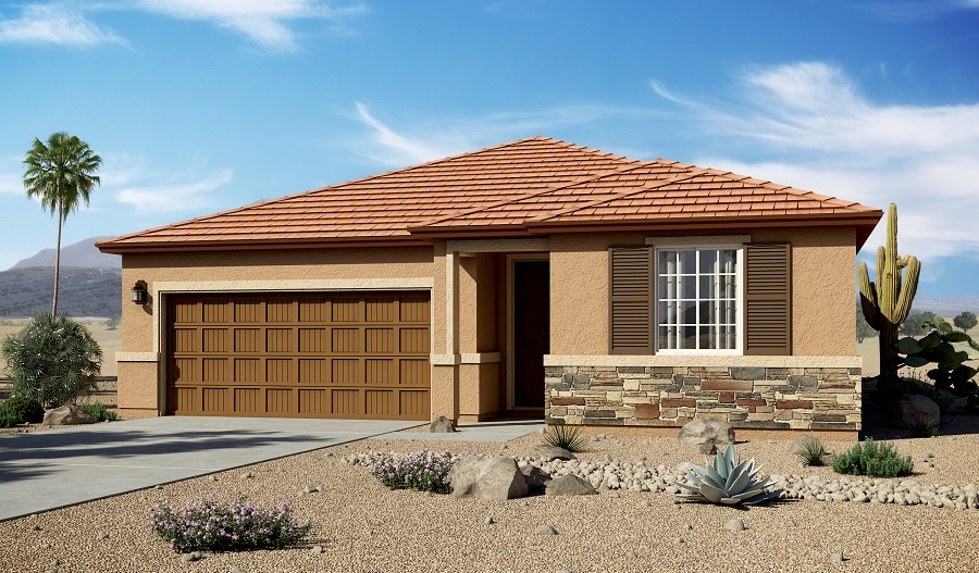 Artist rendering of the Arlington home