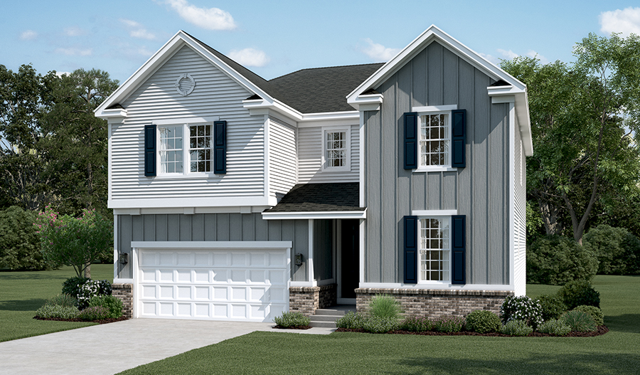 Artist rendering of the Coronado home