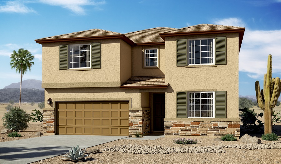 Artist rendering of the Coronado home