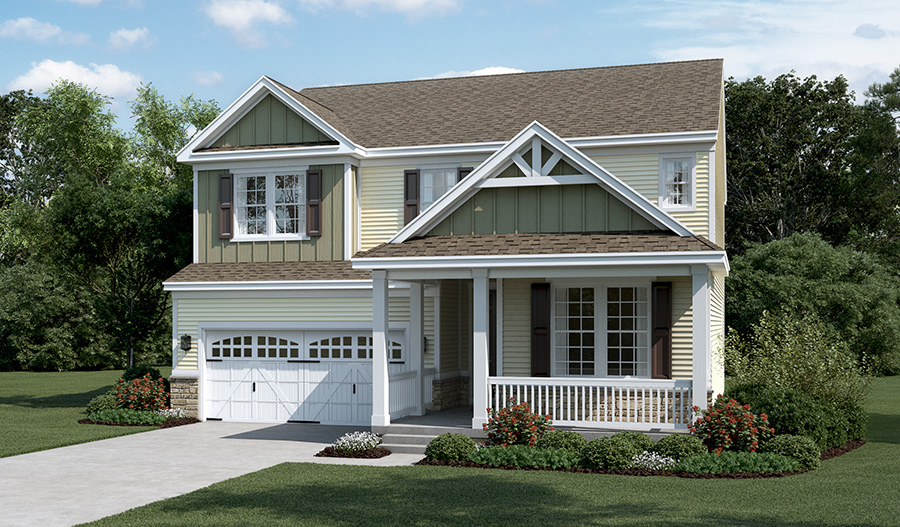 Artist rendering of the Hopewell home