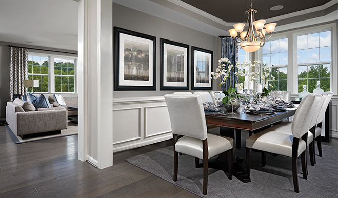 Amy model dining room