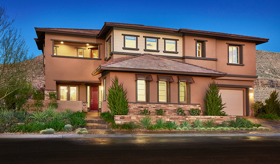 Heidi floor plan modeled in Las Vegas