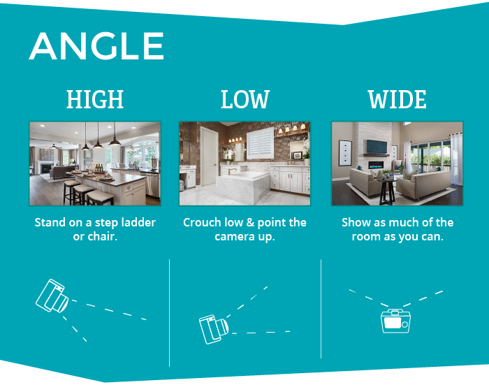 Real estate photography tips infographic