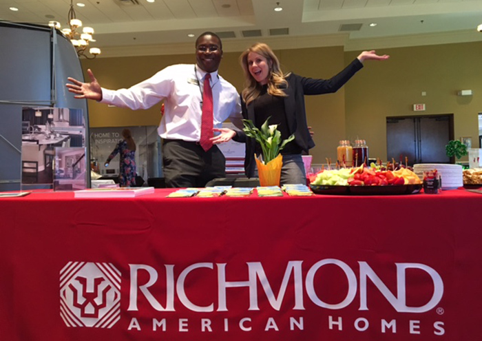 Richmond American sales associates at Orlando Home Expo