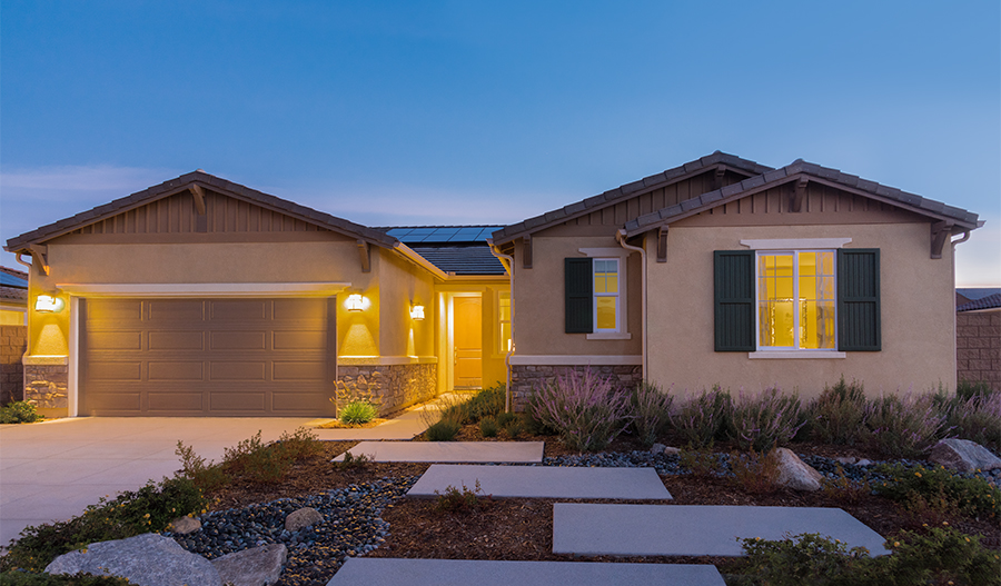 The Dominic Model Home Exterior