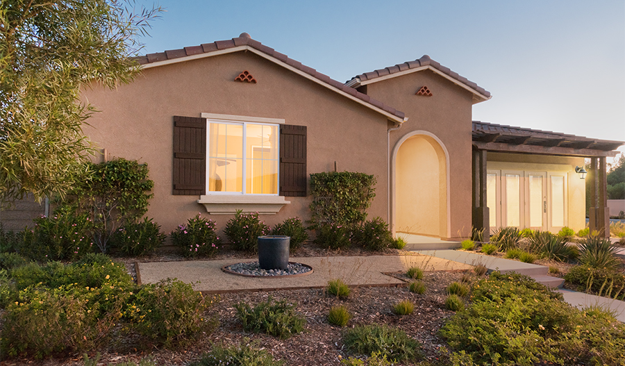 The Paige Model Home Exterior