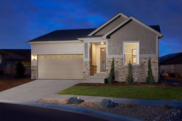 Amethyst model home in Aurora