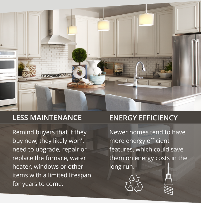 Less Maintenance and Energy Efficiency graphic