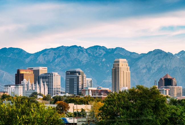 Salt Lake City skyline