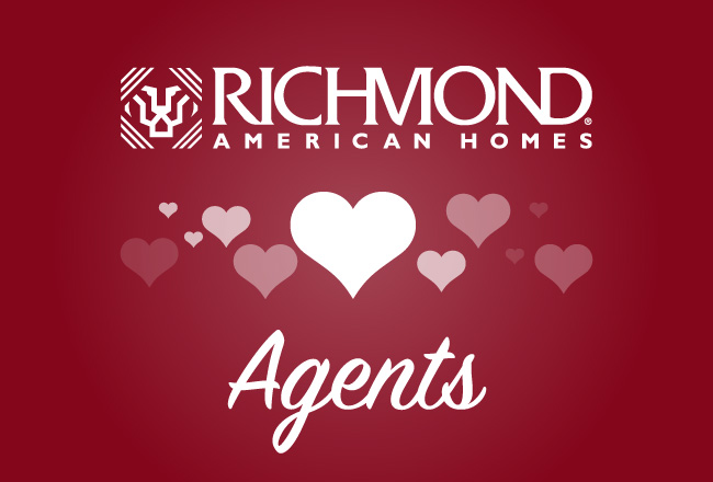 Message that says Richmond American Homes Loves Agents