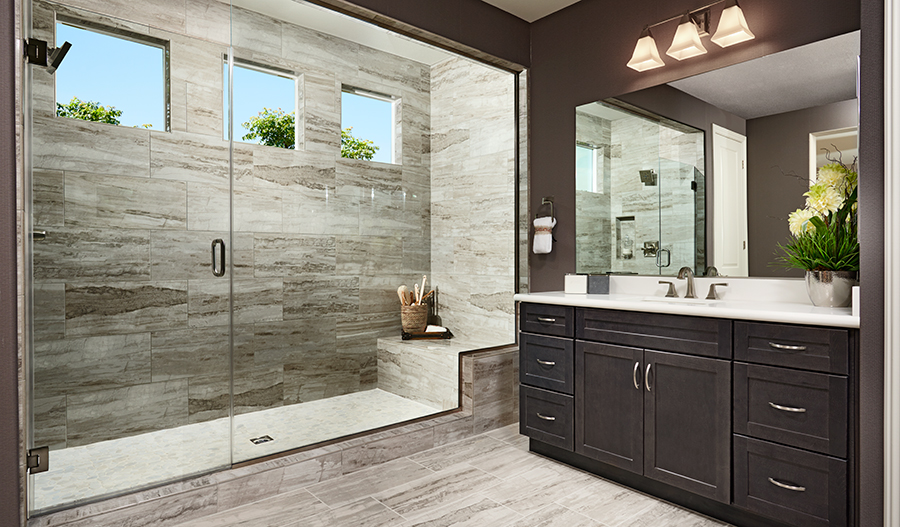 Julia model home master bath