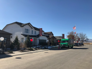 Streetscape at Rose Acre Farms community