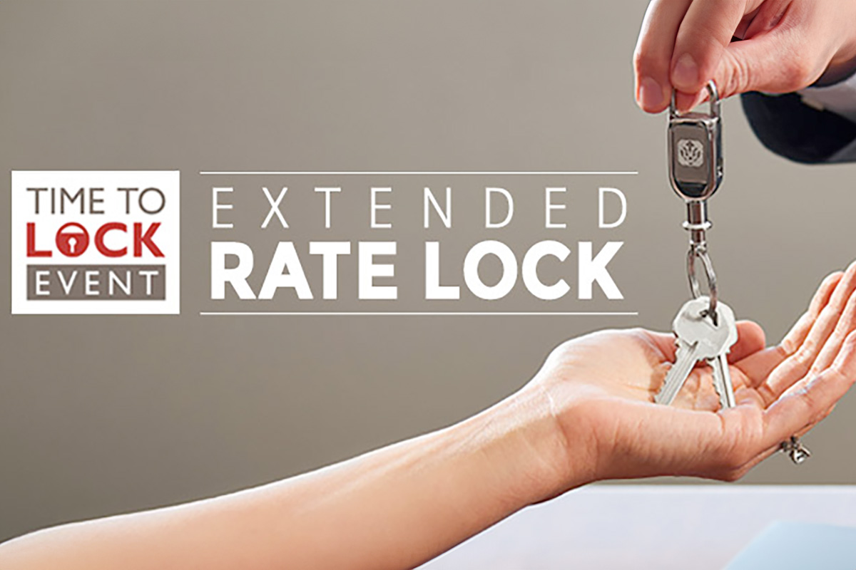 Extended Rate Lock Offer for Homebuyers