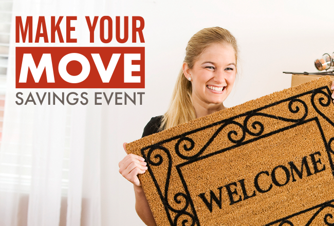 Make Your Move Savings Event for Clients