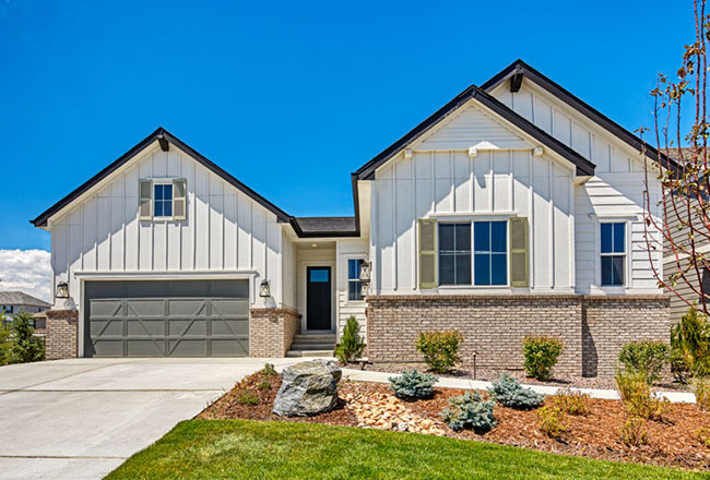 Exterior of ranch-style home in Ada County