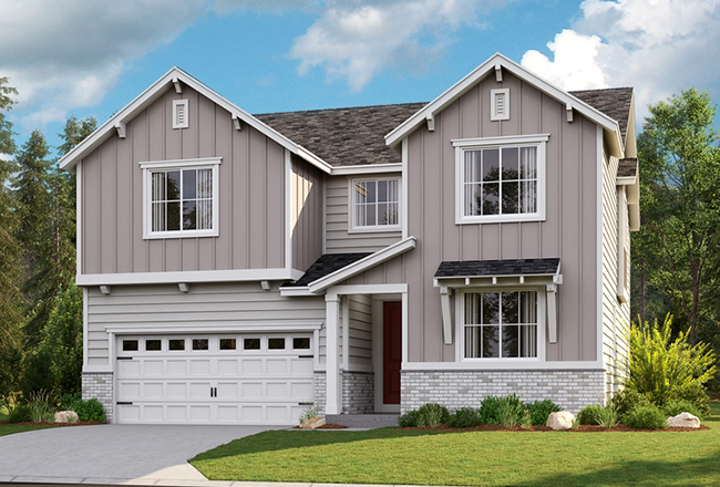 Exterior of two-story Coronado floor plan