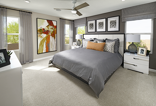 Palm model home